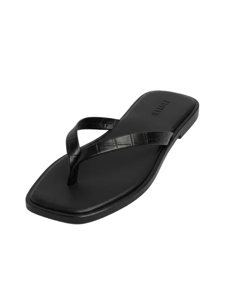 EDITED Flip-flops Willow' negru