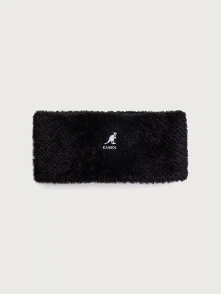 Blană artificială căciulă Kangol negru