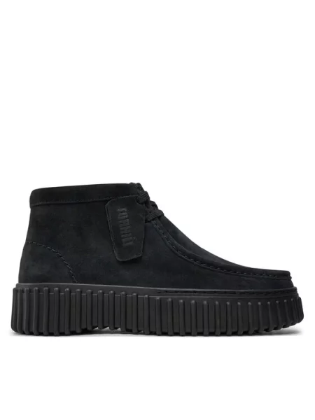 Clarks Ботильйони Torhill Moss чорний