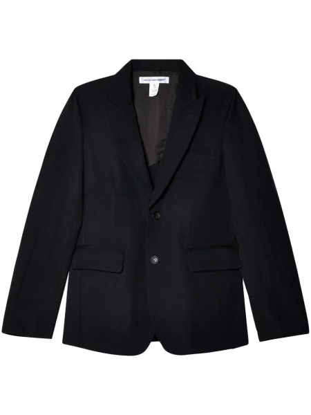 Vuneni blejzer Comme Des Garçons Shirt plava