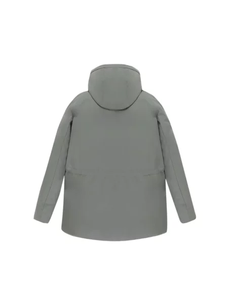Lniana parka Refrigiwear szara