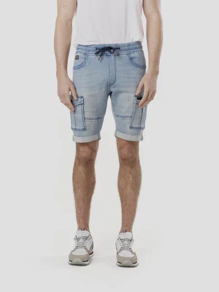 KOROSHI Džíny světlemodrá