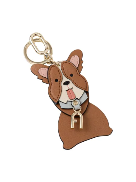 Furla Zawieszka Do Torebki Corgi braun brązowa
