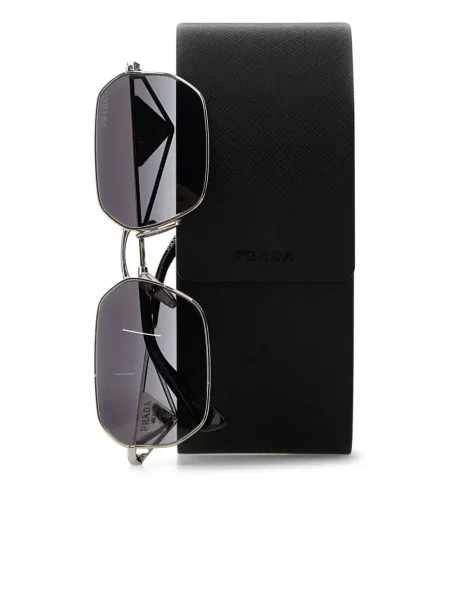 Ochelari de soare Prada Eyewear argintiu