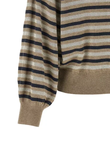 Pulover Brunello Cucinelli cu dungi