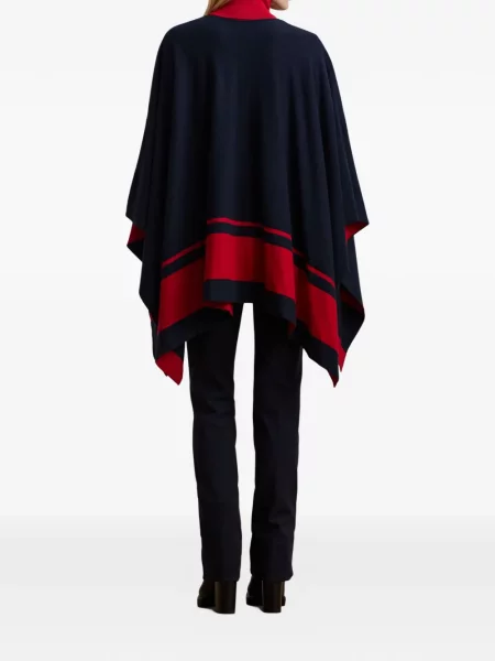 Ριγέ μπουφάν Lauren Ralph Lauren μπλε