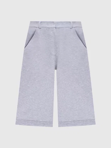 Меланжеві шорти Brunello Cucinelli сірі