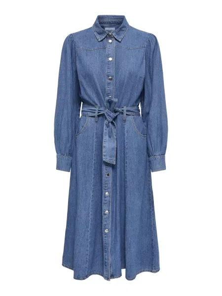 ONLY Rochie tip bluză ONLCaro denim albastru