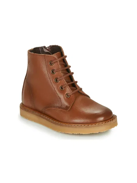 Pantofi copii Citrouille Et Compagnie maro