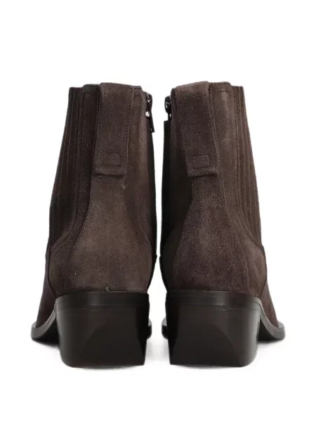 Botine chelsea Mara Bini din piele de căprioară maro
