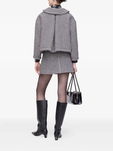 Geacă Marc Jacobs din tweed negru