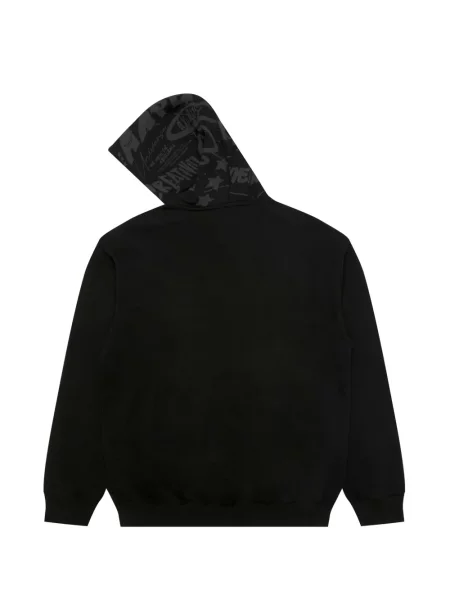 Hoodie Aape By *a Bathing Ape® με κουκούλα με σχέδιο μαύρο