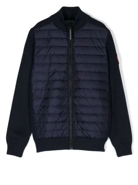 Kurtka dziecięca Canada Goose niebieska