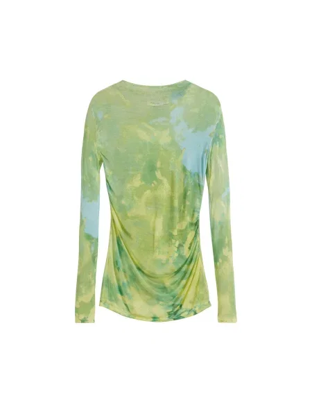Desigual Bluză cu gât Calgary verde