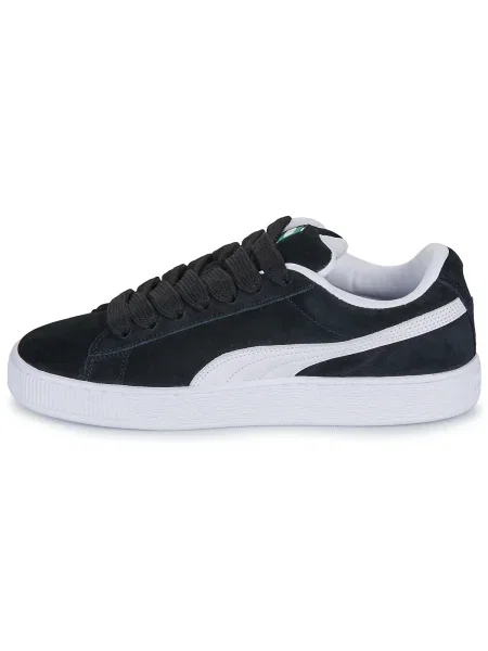 Pantofi Puma din piele de căprioară negru