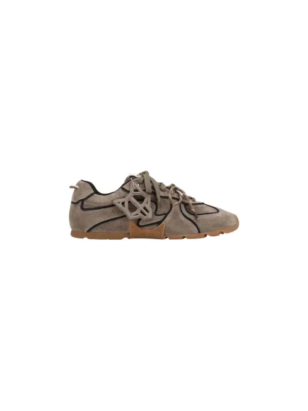 Sneakersy Naked Wolfe zamszowe brązowe