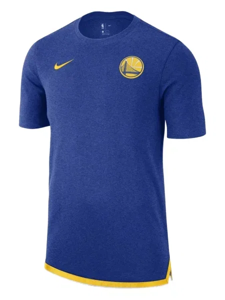 Bikerské tričko Nike s potiskem bez rukávů modré