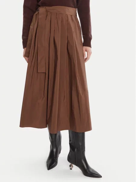 Weekend Max Mara Trapezno krilo Zarda rjava