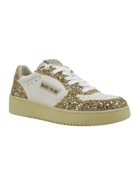 Sneakersy Back70 skórzane żółte