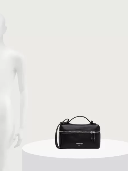 Кожаная сумка Emporio Armani