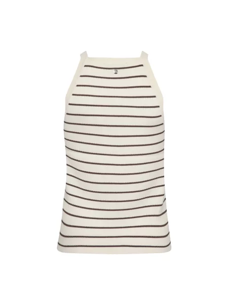 Dzianinowy top Mos Mosh bez rękawów