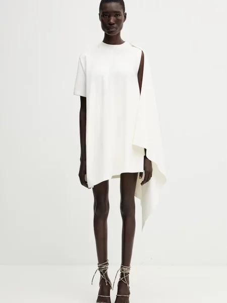 Coperni Zero Waste Draped rochie oversized simplă cu vâscoză