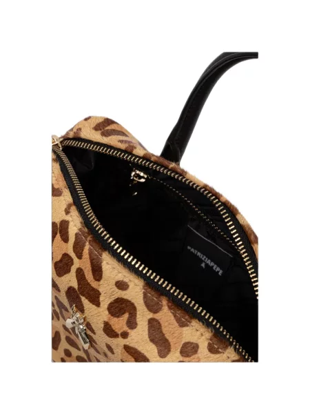 Geantă Patrizia Pepe cu imagine cu model leopard