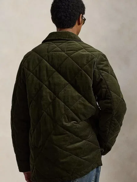 Polo Ralph Lauren Prechodná bunda WALE jedľová zelená