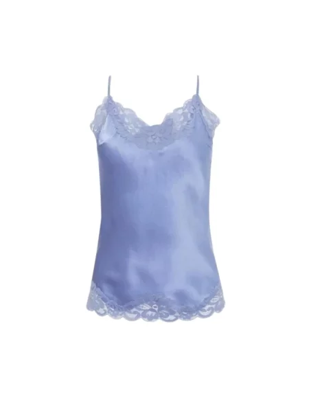 Top Gold Hawk na ramiączkach niebieski