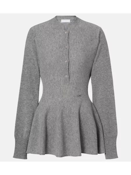 Top Stella Mccartney de lână gri