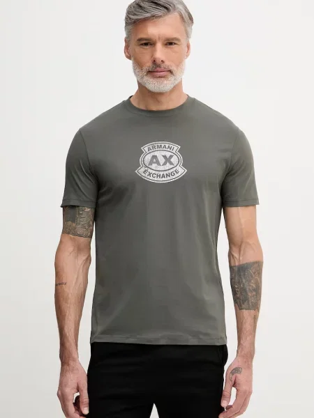 Armani Exchange tričko zelené