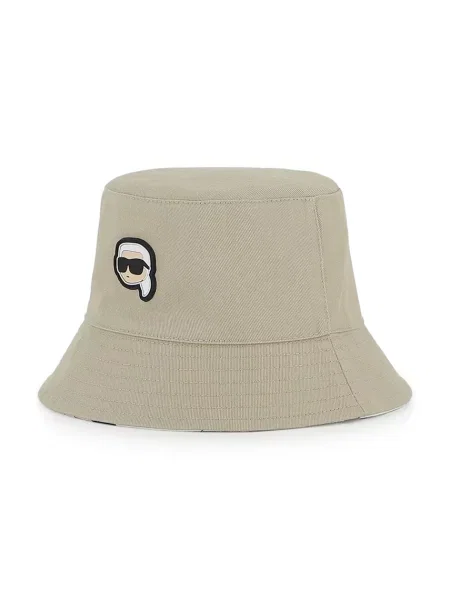 Čiapka Karl Lagerfeld béžová