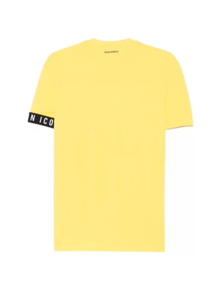 Tricou Dsquared2 galben