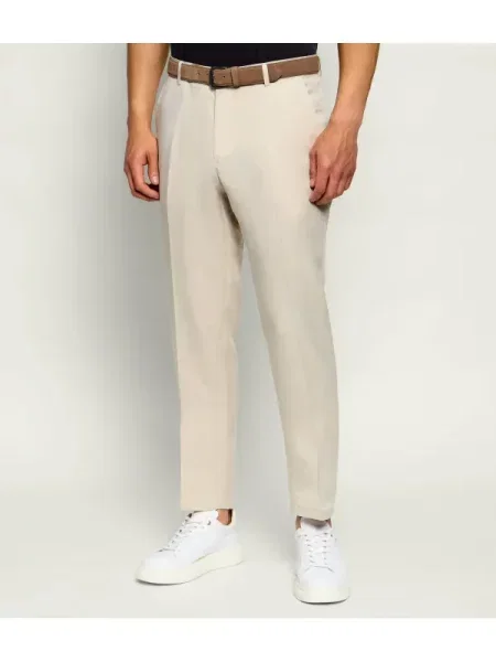 GUESS Pantaloni MYRON | cu adaos de in bej