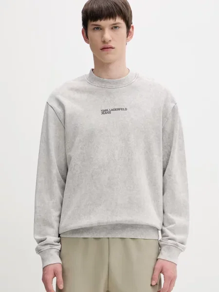 Hanorac Karl Lagerfeld Jeans gri
