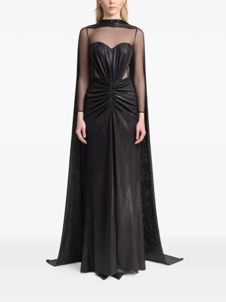 Rochie maxi Gemy Maalouf de costum negru