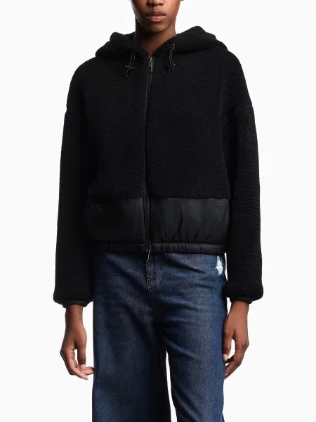 Шуба Emporio Armani чорний