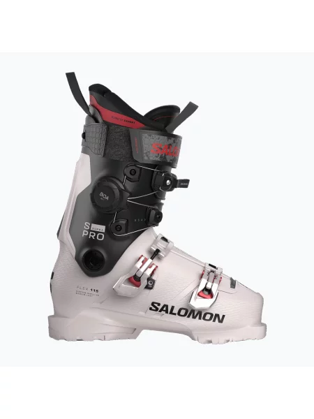 Încălțăminte de schi pentru femei Salomon S/PRO Supra C Boa W lilac ash/black/samba met negru