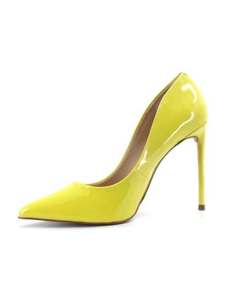 Czółenka Steve Madden skórzana żółta