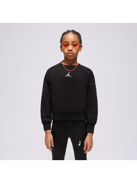 Jordan Bluza Jumpman Icon Play Crew Girl czarna