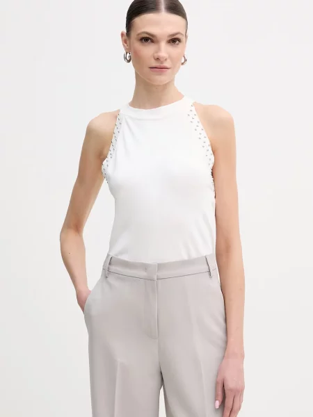 Top Fracomina beżowy