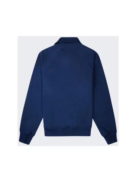 Bluza Casablanca z kołnierzem niebieska