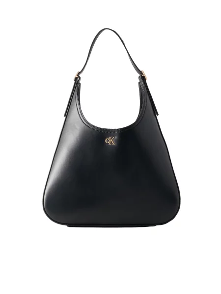 Calvin Klein Geantă Ck Medium Shoulder Bag negru