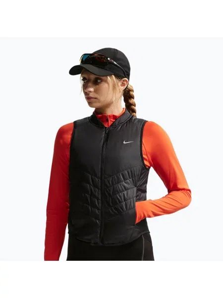 Vestă pentru femei Nike Tempo Repel Warm black negru