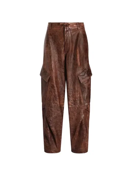 Hlače Dolce & Gabbana smeđa