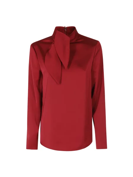 Bluzka Emporio Armani czerwona