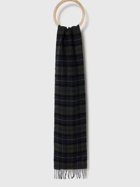 Barbour sál gyapjú zöld