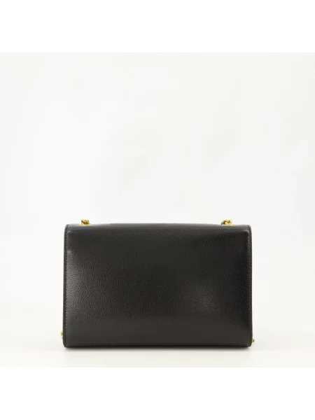 Torebka Saint Laurent skórzana czarna