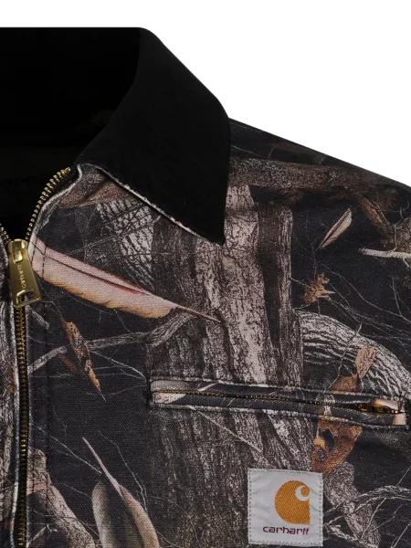 Geacă Carhartt Wip cu imagine negru