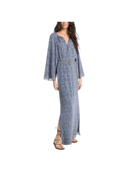 Sukienka maxi Michael Kors niebieska